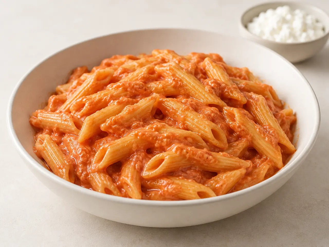 High-Protein Cottage Cheese Pasta