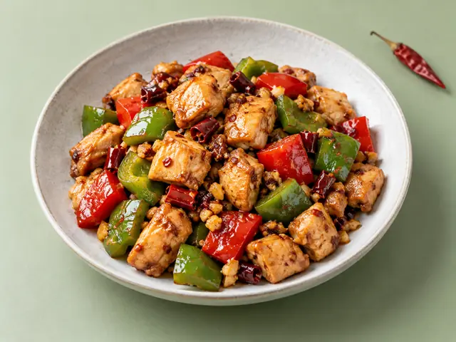 Low-Carb Kung Pao Chicken