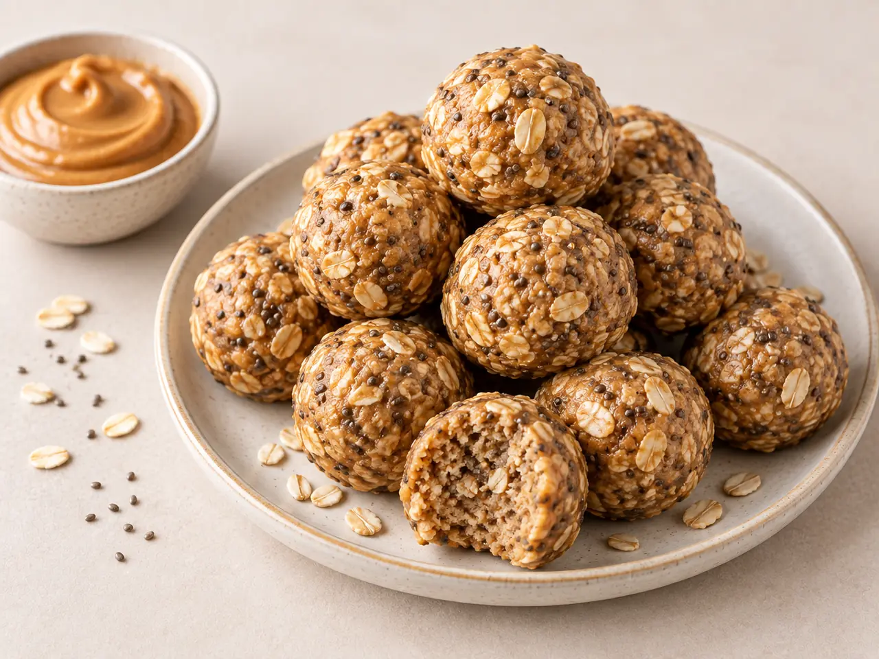No-Bake High-Protein Energy Bites