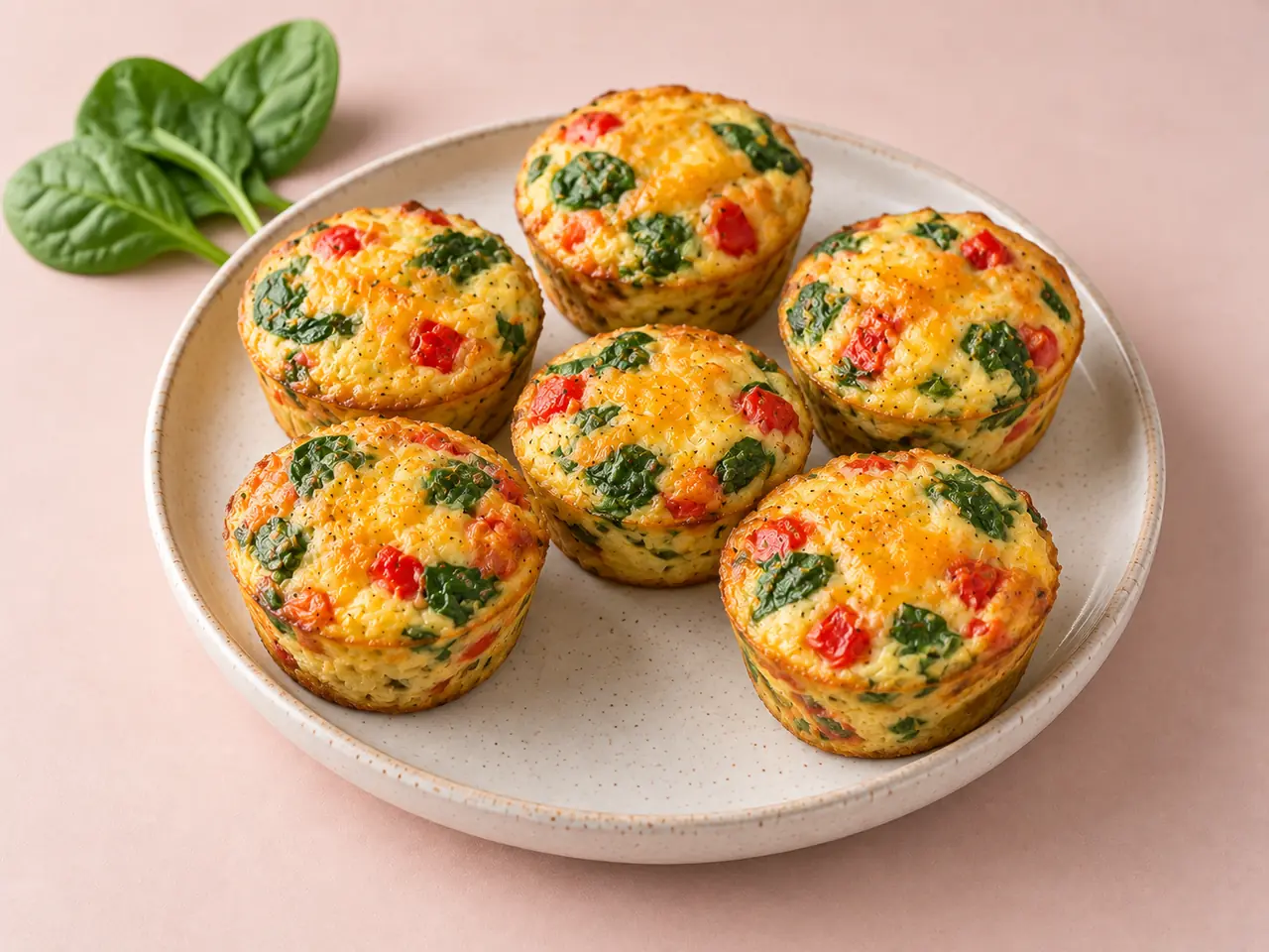 Vegetarian Breakfast Egg Muffins