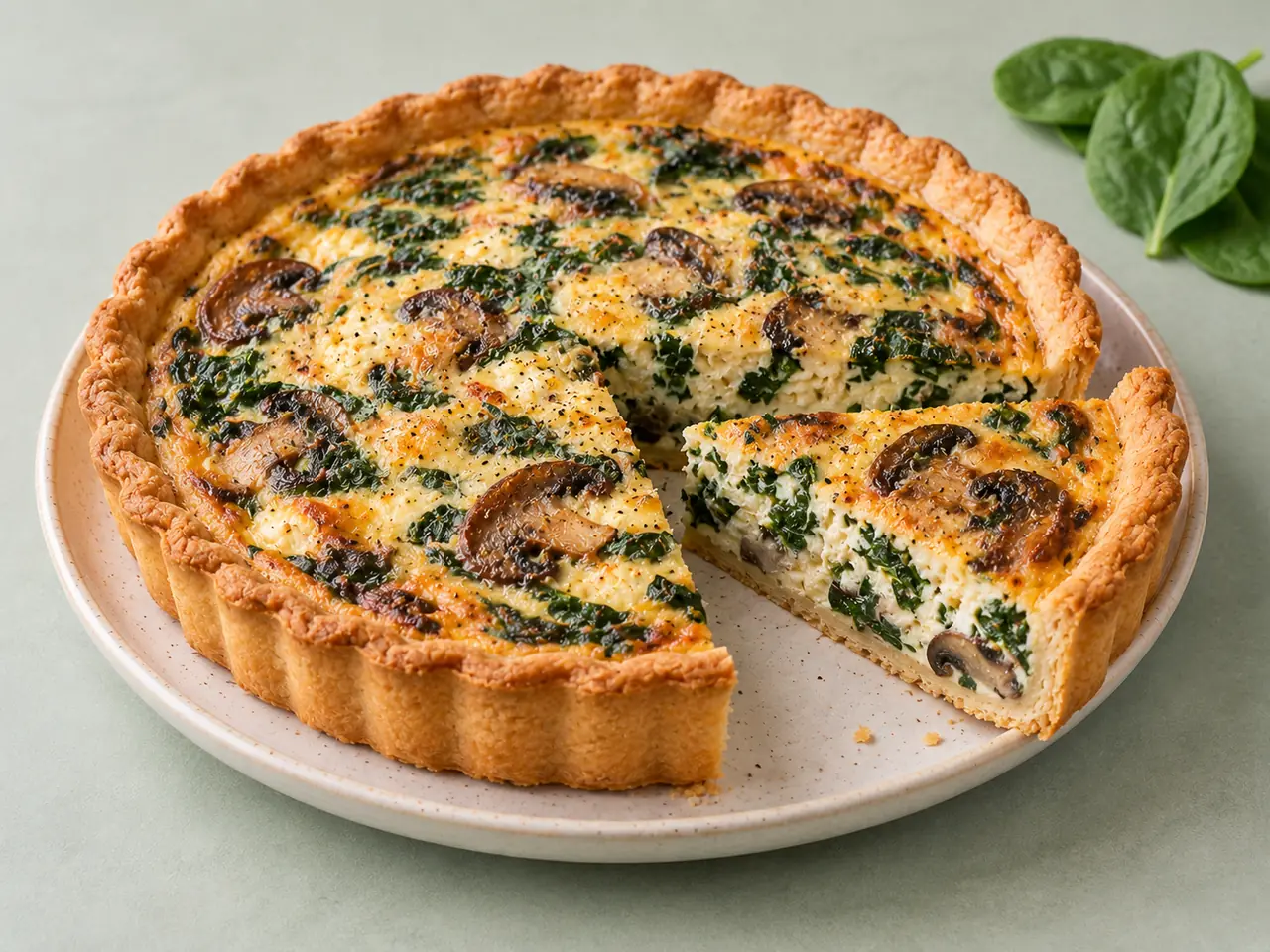 Vegetarian Quiche