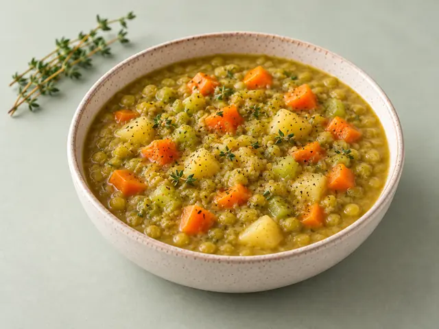 Vegetarian Split Pea Soup