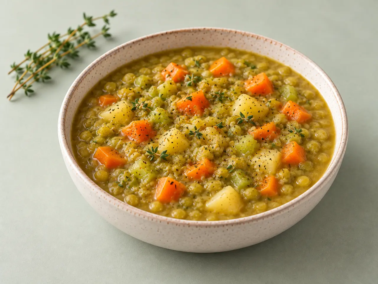 Vegetarian Split Pea Soup