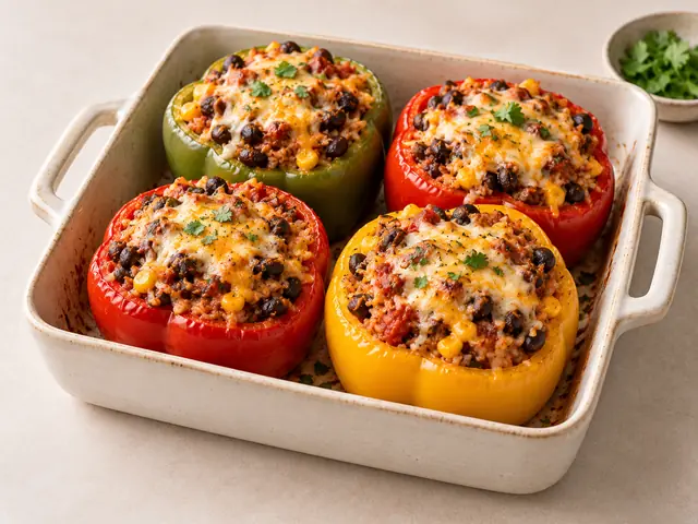 Vegetarian Stuffed Peppers