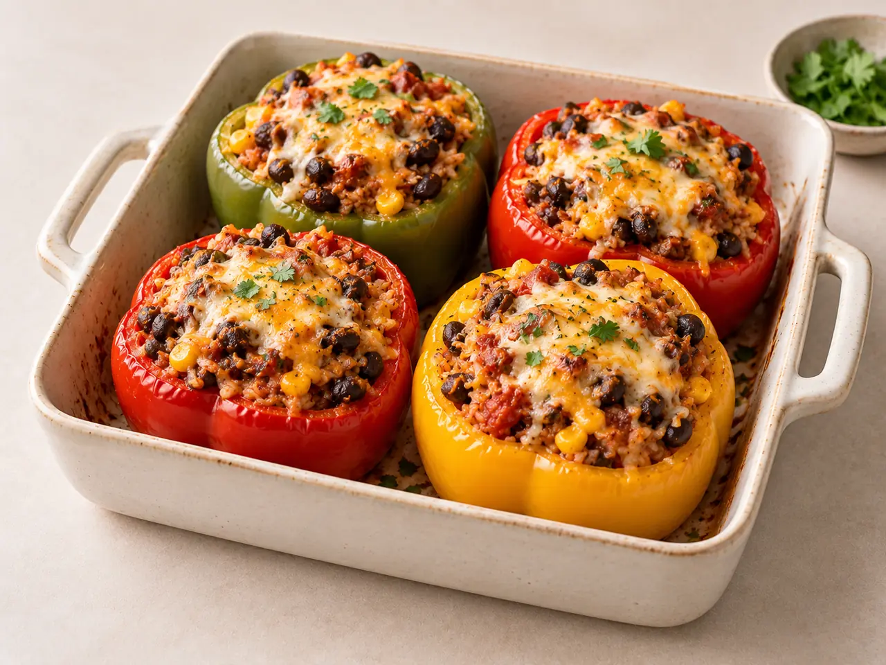 Vegetarian Stuffed Peppers