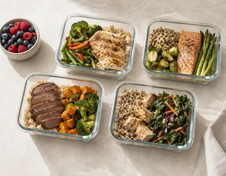 Healthy Meal Prep for Intermittent Fasting and Weight Loss